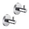 Kibi Circular Bathroom Towel & Robe Hook 2 Count KBA1401CH-2PC - alternate 1